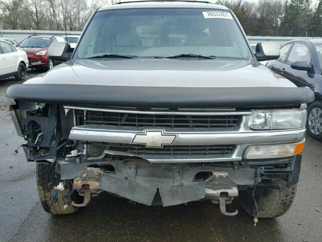 3GNFK16T91G102655 - 2001 CHEVROLET K1500 SUBU GRAY photo 9