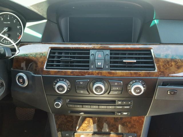 WBANU53548CT10058 - 2008 BMW 528 I BLACK photo 9