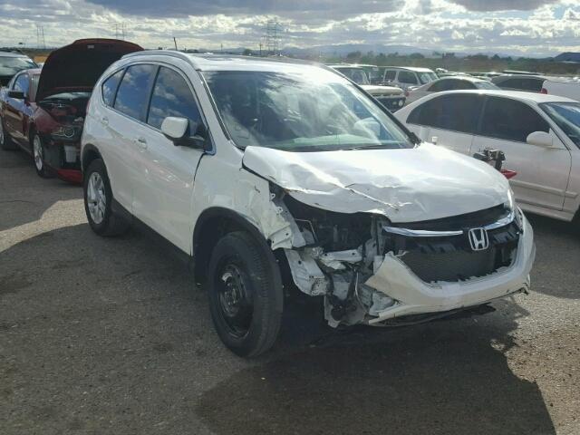 5J6RM4H71GL056990 - 2016 HONDA CR-V EXL WHITE photo 1