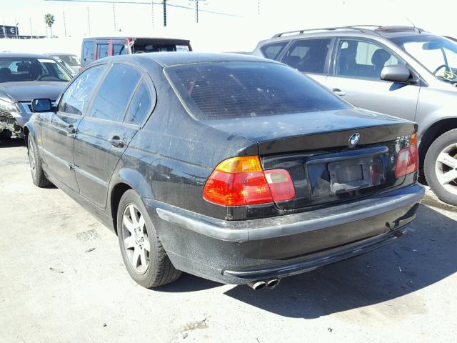 WBAAV33461FU97315 - 2001 BMW 325 I BLACK photo 3