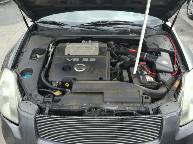 1N4BA41E15C873209 - 2005 NISSAN MAXIMA SE GRAY photo 7