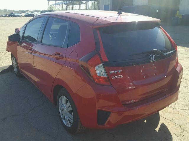 3HGGK5H59FM760098 - 2015 HONDA FIT LX Rouge photo 3