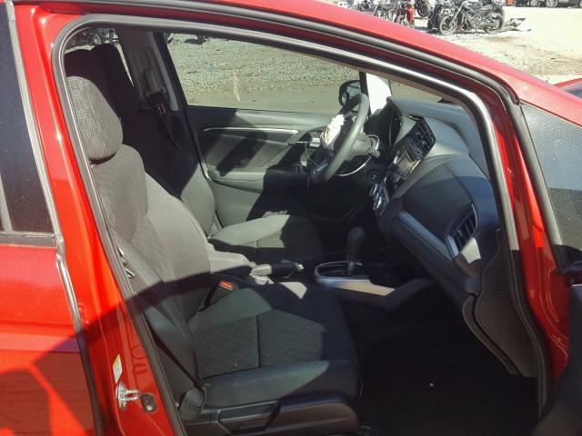 3HGGK5H59FM760098 - 2015 HONDA FIT LX Rouge photo 5