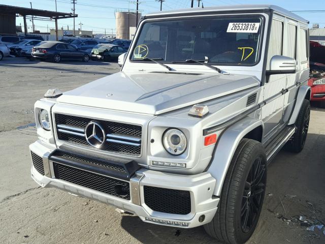 WDCYR49E63X141840 - 2003 MERCEDES-BENZ G 500 SILVER photo 2