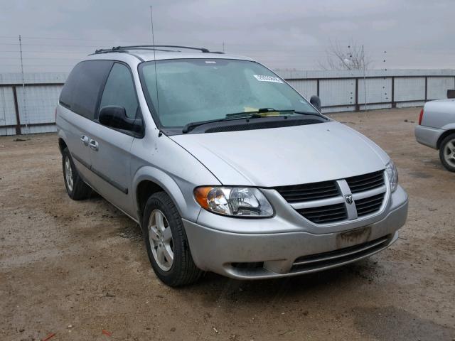 1D4GP45R96B581359 - 2006 DODGE CARAVAN SX GRAY photo 1