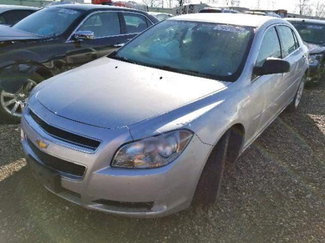 1G1ZB5E17BF171966 - 2011 CHEVROLET MALIBU LS ვერცხლისფერი ფოტო 2