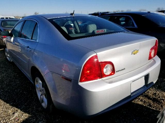 1G1ZB5E17BF171966 - 2011 CHEVROLET MALIBU LS ვერცხლისფერი ფოტო 3