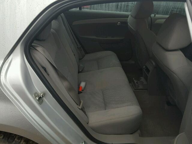 1G1ZB5E17BF171966 - 2011 CHEVROLET MALIBU LS ვერცხლისფერი ფოტო 6
