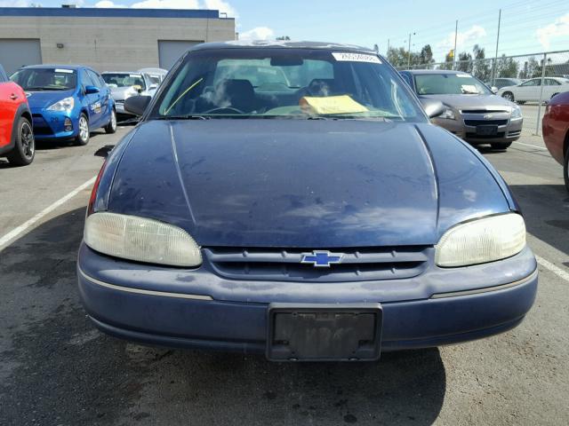 2G1WL52M0W9152818 - 1998 CHEVROLET LUMINA BAS BLUE photo 9