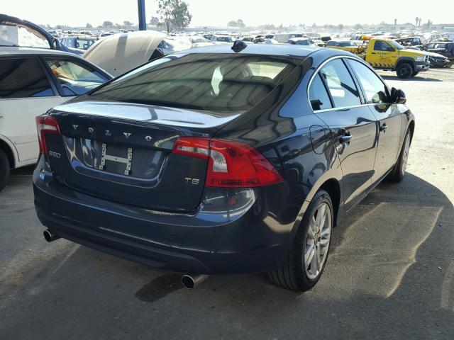 YV1622FS6C2125726 - 2012 VOLVO S60 T5 BLACK photo 4