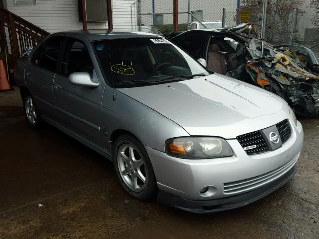 3N1AB51D74L737110 - 2004 NISSAN SENTRA SE- SILVER photo 1