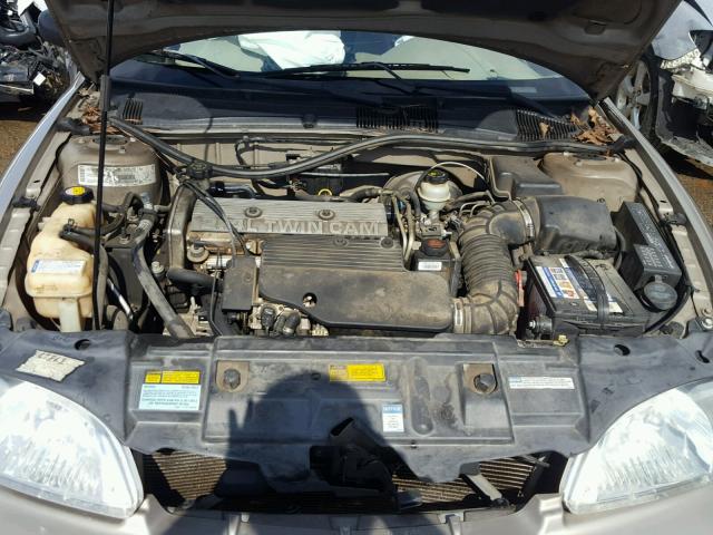 1G1JF52T817165870 - 2001 CHEVROLET CAVALIER L GOLD photo 7