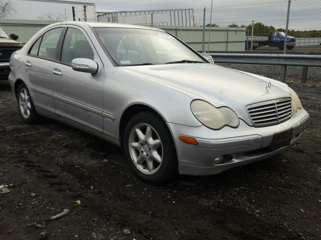 WDBRF61J93A464398 - 2003 MERCEDES-BENZ C 240 SILVER photo 1