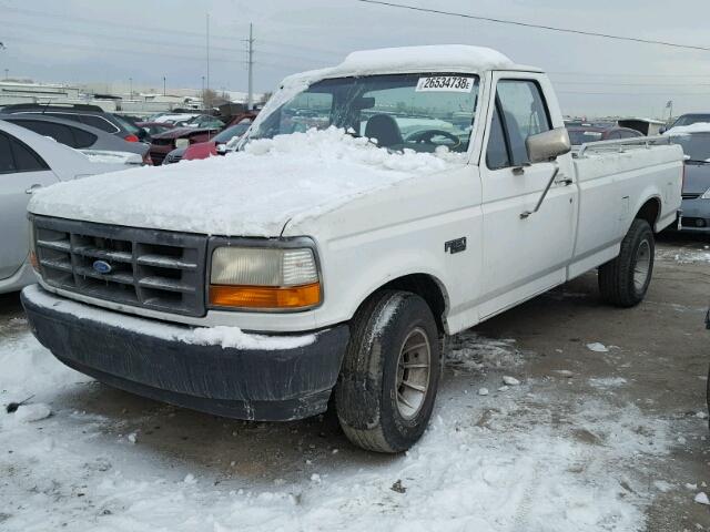 2FTEF15Y1TCA36964 - 1996 FORD F150 WHITE photo 2