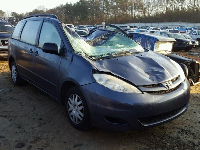 5TDZA23C26S426638 - 2006 TOYOTA SIENNA CE BLUE photo 1