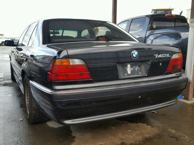 WBAGJ8329TDL39518 - 1996 BMW 740 IL BLACK photo 3