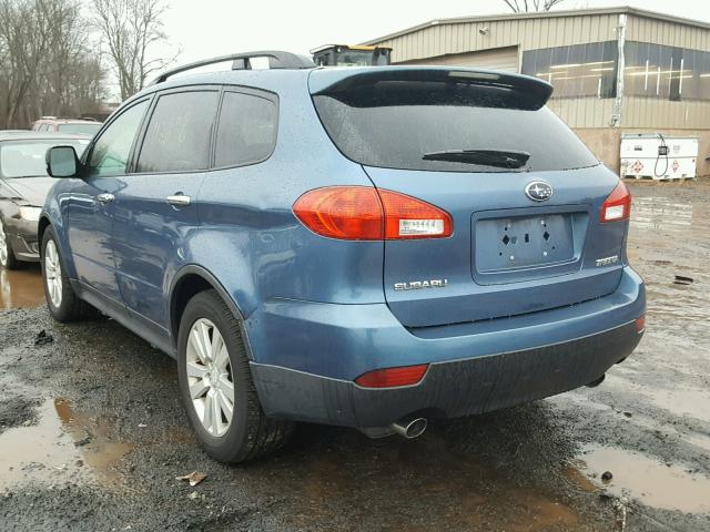 4S4WX97D184400085 - 2008 SUBARU TRIBECA LI BLUE photo 3