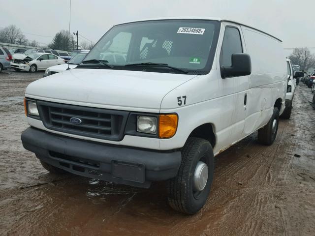 1FTNE24W94HB19190 - 2004 FORD ECONOLINE WHITE photo 2