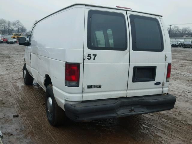 1FTNE24W94HB19190 - 2004 FORD ECONOLINE WHITE photo 3