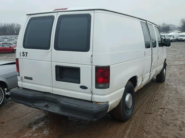 1FTNE24W94HB19190 - 2004 FORD ECONOLINE WHITE photo 4