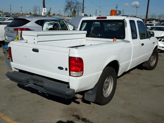 1FTYR14V5YPB06788 - 2000 FORD RANGER SUP WHITE photo 4