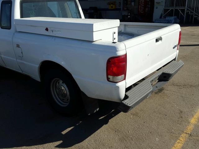 1FTYR14V5YPB06788 - 2000 FORD RANGER SUP WHITE photo 9