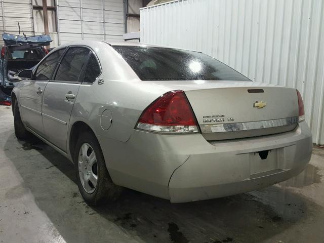 2G1WB55KX69147266 - 2006 CHEVROLET IMPALA LS SILVER photo 3