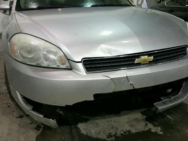 2G1WB55KX69147266 - 2006 CHEVROLET IMPALA LS SILVER photo 9