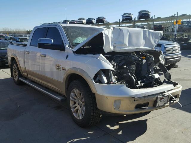 1C6RR7WT9ES186552 - 2014 RAM 1500 LONGH WHITE photo 1