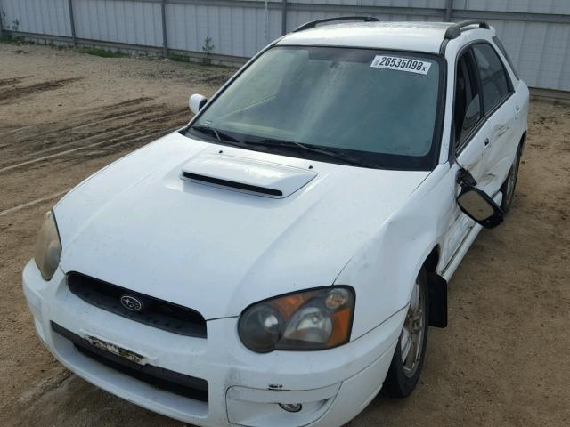 JF1GG29605G807118 - 2005 SUBARU IMPREZA WR WHITE photo 2