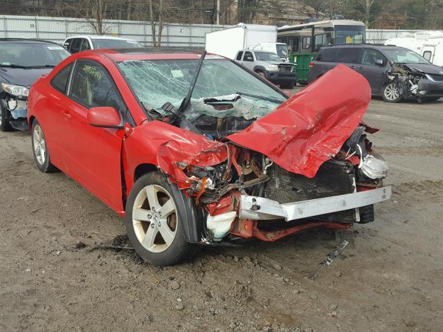 2HGFG12856H564246 - 2006 HONDA CIVIC EX RED photo 1