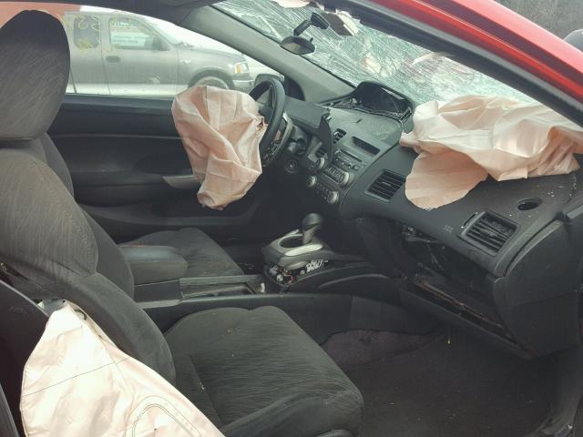 2HGFG12856H564246 - 2006 HONDA CIVIC EX წითელი ფოტო 5