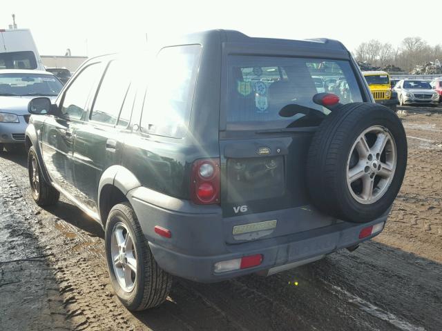 SALNM22263A236728 - 2003 LAND ROVER FREELANDER GREEN photo 3