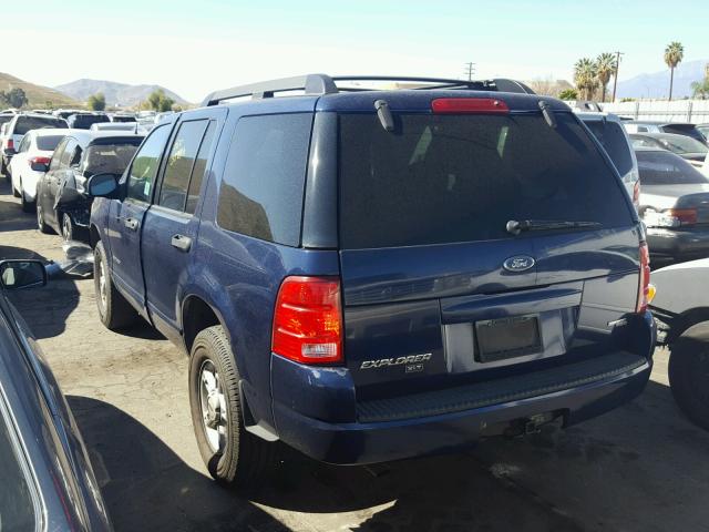 1FMZU73E15UC00733 - 2005 FORD EXPLORER X BLUE photo 3