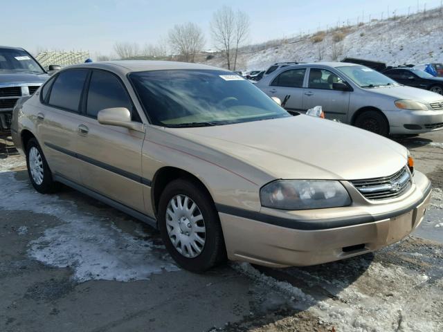 2G1WF55K6Y9324872 - 2000 CHEVROLET IMPALA GOLD photo 1