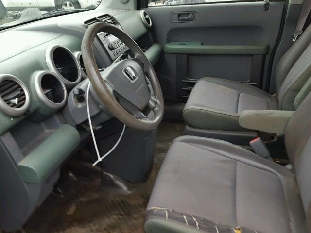 5J6YH28584L033883 - 2004 HONDA ELEMENT EX GREEN photo 5