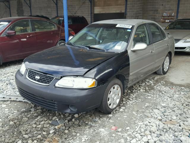 3N1CB51D92L652341 - 2002 NISSAN SENTRA XE SILVER photo 2