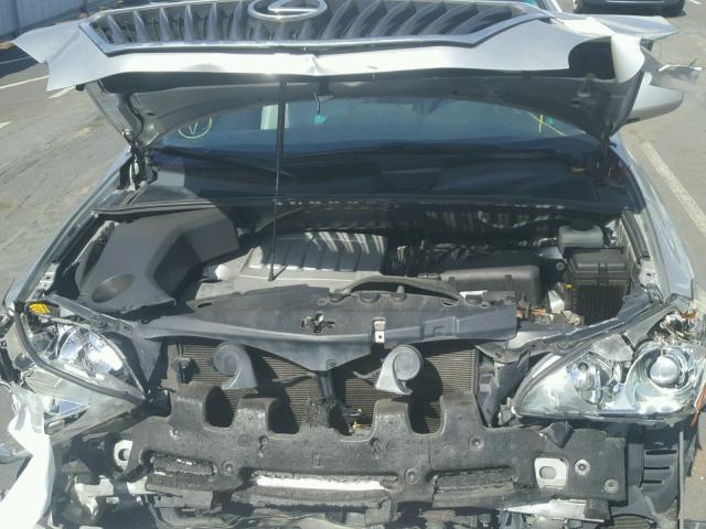 2T2HK31U58C064208 - 2008 LEXUS RX 350 SILVER photo 7