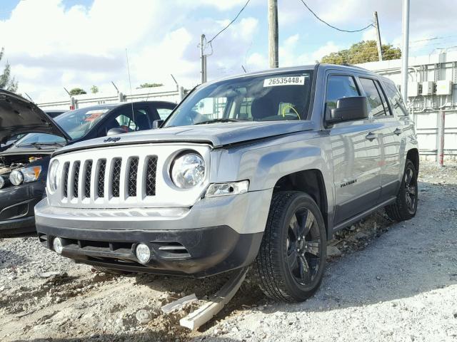1C4NJPBA5FD371867 - 2015 JEEP PATRIOT SP SILVER photo 2