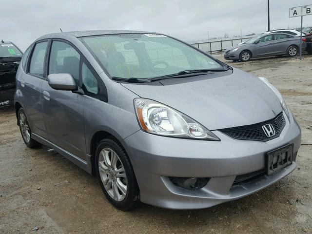 JHMGE87489S012016 - 2009 HONDA FIT SPORT GRAY photo 1