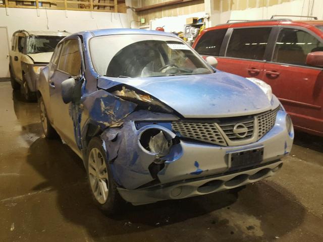 JN8AF5MVXBT019909 - 2011 NISSAN JUKE S BLUE photo 1