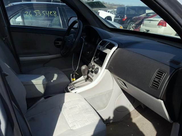 2CNDL13F766088670 - 2006 CHEVROLET EQUINOX LS SILVER photo 5