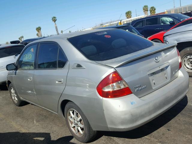 JT2BK18U930073266 - 2003 TOYOTA PRIUS SILVER photo 3