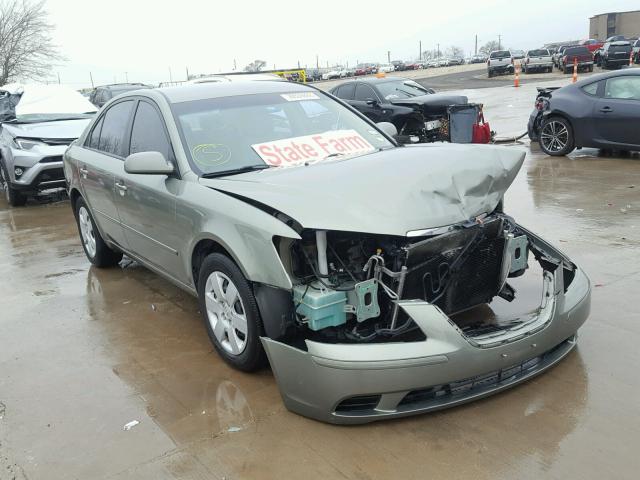 5NPET46C19H459866 - 2009 HYUNDAI SONATA GLS GREEN photo 1