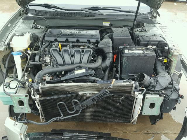 5NPET46C19H459866 - 2009 HYUNDAI SONATA GLS GREEN photo 7