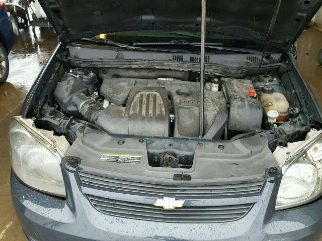 1G1AS18H897102772 - 2009 CHEVROLET COBALT LS GRAY photo 7