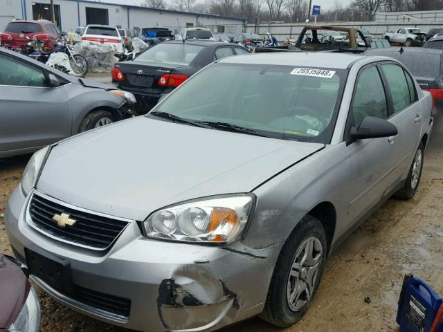 1G1ZS51F96F263054 - 2006 CHEVROLET MALIBU LS 银色 照片 2