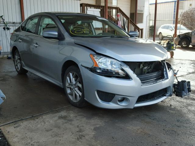 3N1AB7AP4DL738026 - 2013 NISSAN SENTRA SR GRAY photo 1