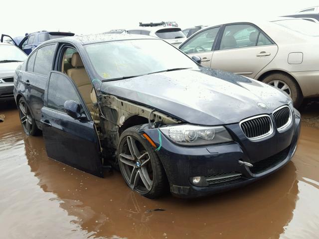 WBAPN7C54AA779184 - 2010 BMW 335 D BLUE photo 1