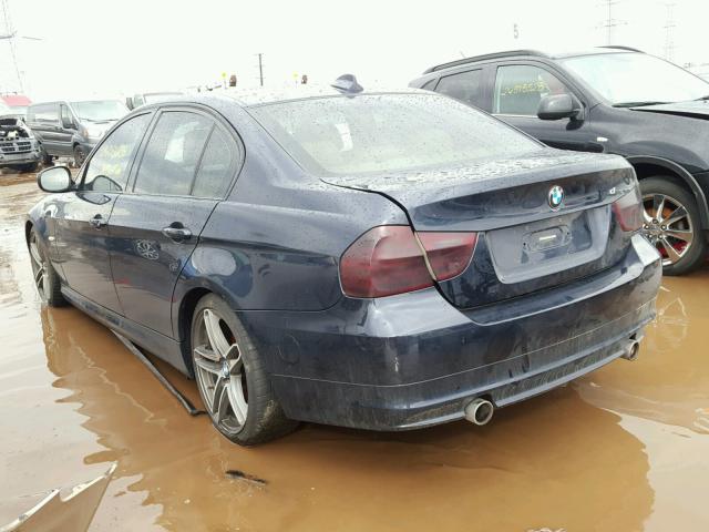 WBAPN7C54AA779184 - 2010 BMW 335 D BLUE photo 3